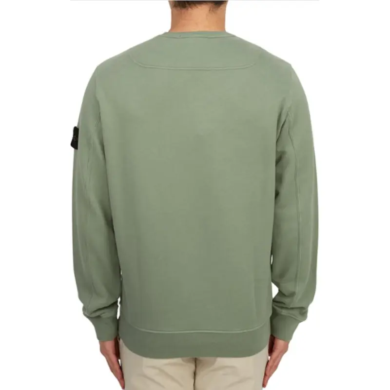 STONE ISLAND Compass Patch Crewneck Sweatshirt-4