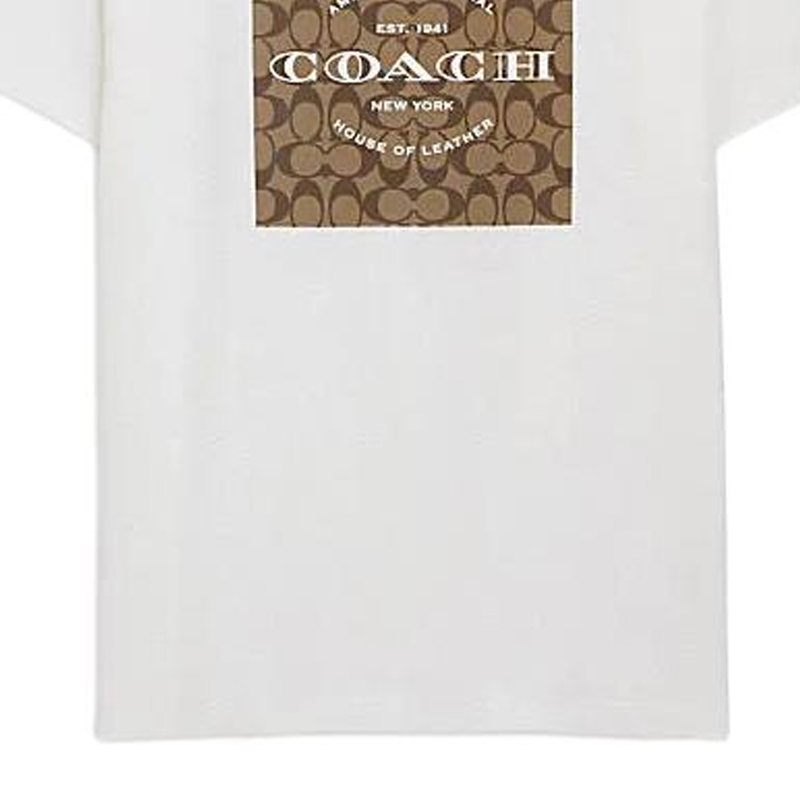 COACH T-Shirts Men White - POIZON