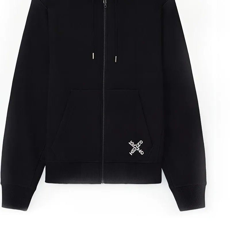KENZO Letter Logo Sweatshirts Men Black-5