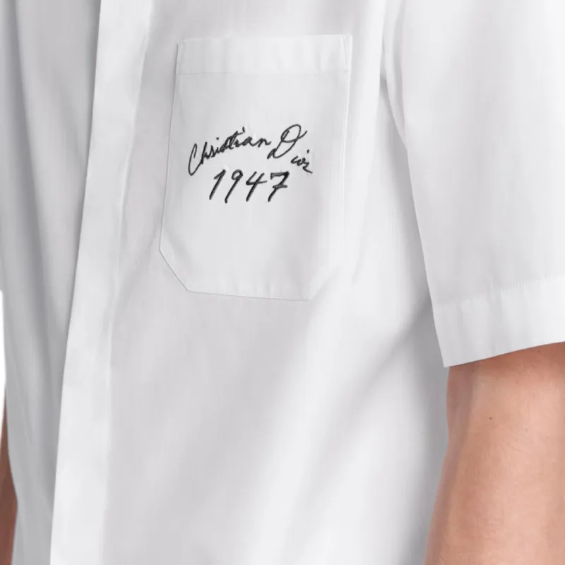 DIOR X Denim Tears Short Sleeve Shirt-4