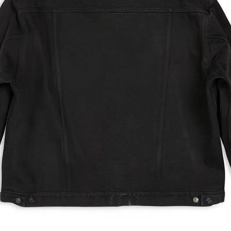 Balenciaga Japanese Selvedge Heavy Denim Oversized Jacket-6
