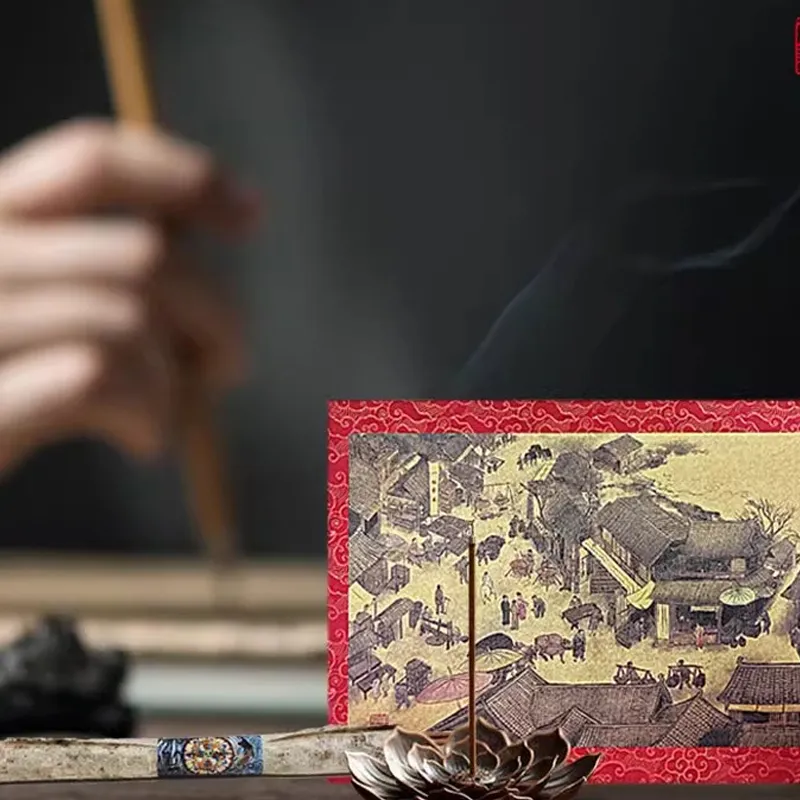 XIANGBUSHANGSHU Cellar Aged Fortune And Longevity Incense, Aromatherapy 24g/Box Approx. 50 Pcs-2