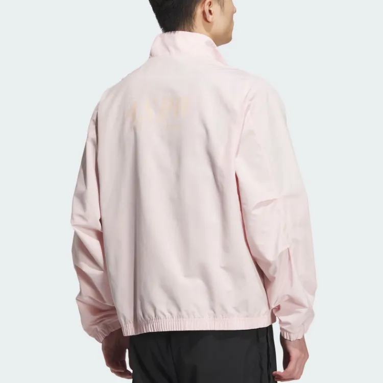 Adidas ST WOVEN JACKET Jackets Coats Unisex Sandy Brown Pink-2