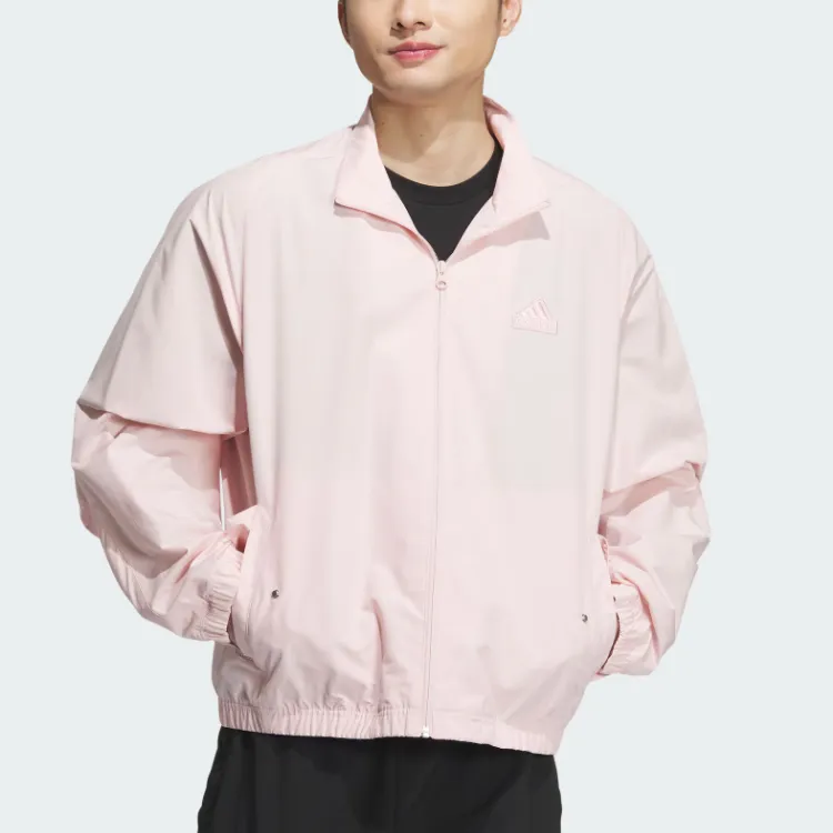 Adidas ST WOVEN JACKET Jackets Coats Unisex Sandy Brown Pink-1