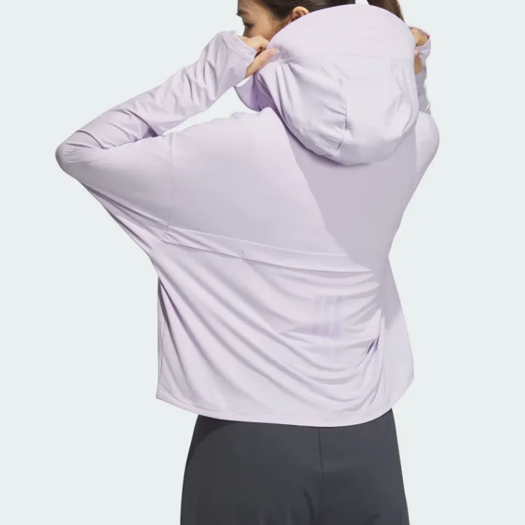 Adidas Cooling Sun Protection UV Protection Sun Protection Clothing Women's Light Purple-3