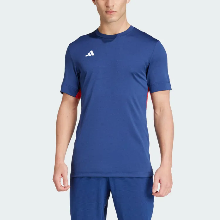 Adidas Regular T-Shirt Men's Dark Blue-1