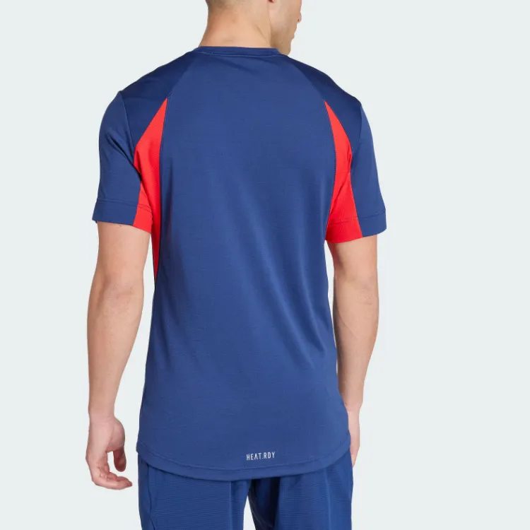 Adidas Regular T-Shirt Men's Dark Blue-2