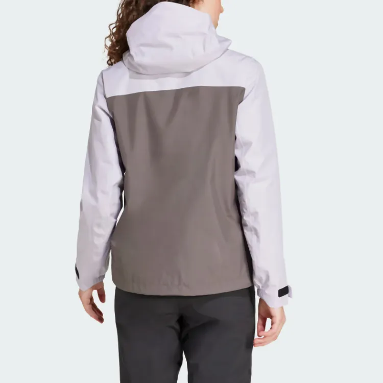 Adidas Windbreaker Jackets Women's Silver-3