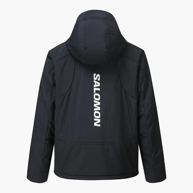 SALOMON UNI FW24 Pinnacle Jackets Coats Men's Marine Black-1