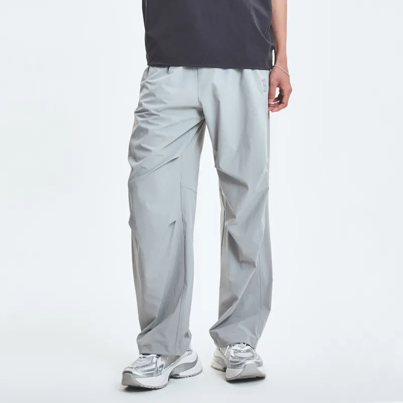 MLB Basic Boston Red Sox Casual Pants Unisex Light Gray-4