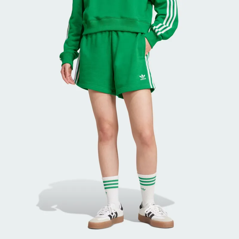 Adidas Originals Adicolor 3 Stripes French Terry Shorts-3