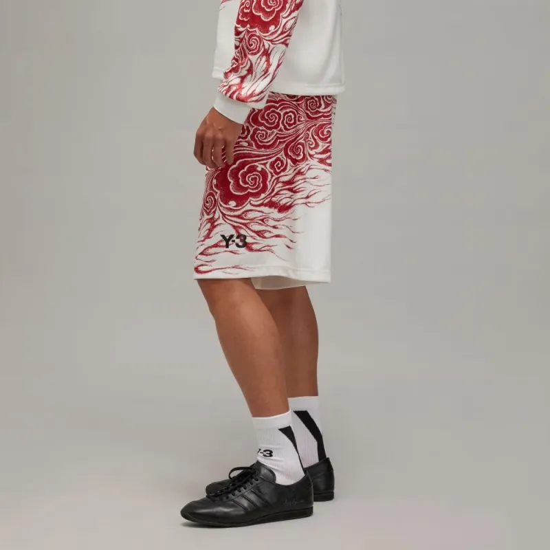 Y-3 Jfa Graphic Shorts-4