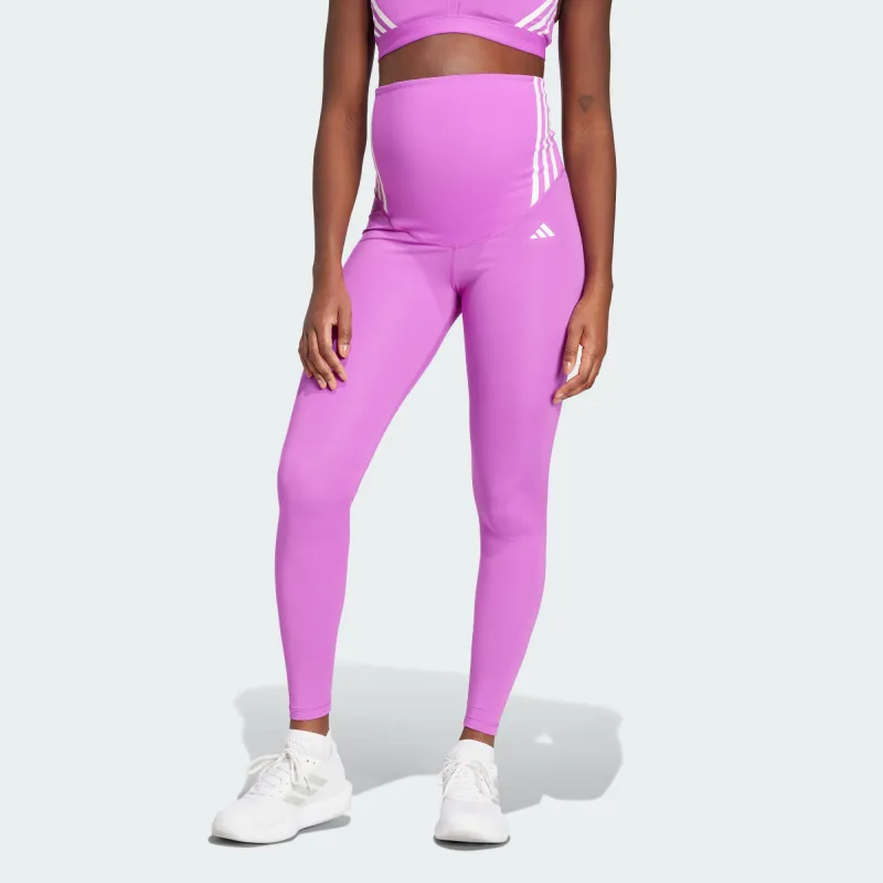 Adidas OptimeESSENTIALS Leggings Women's Purple-2