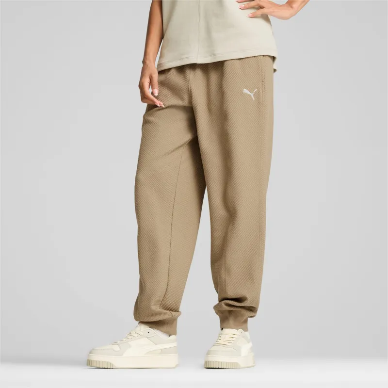 PUMA Her High Waist Casual Pants Women's Beige-2