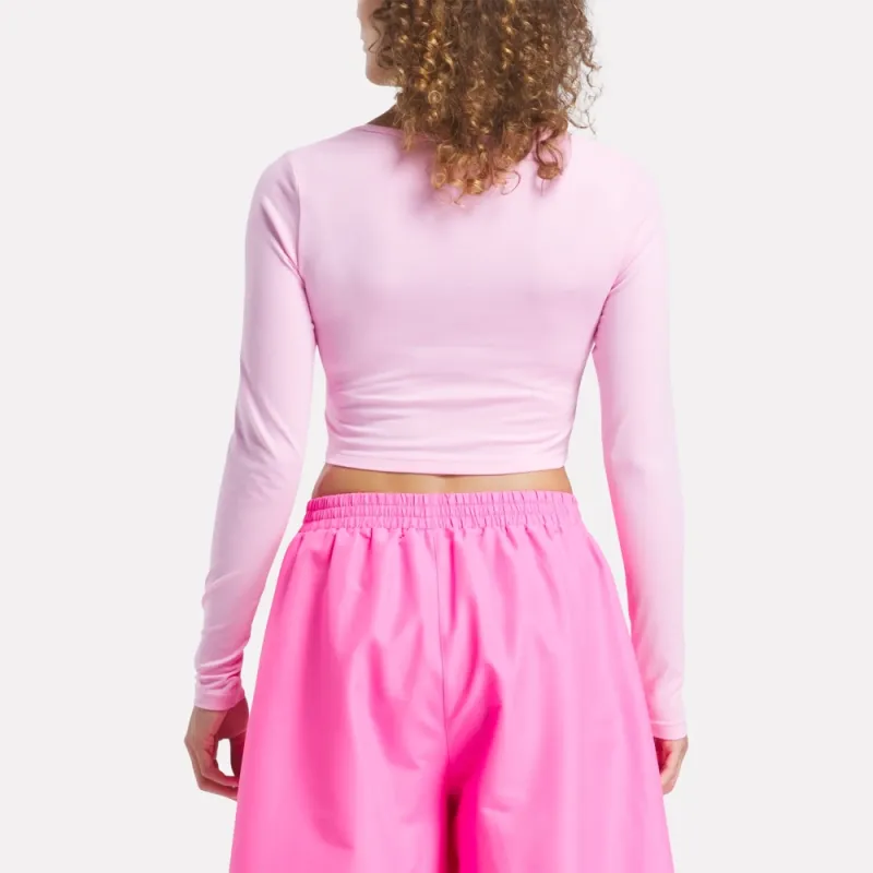 Reebok x Barbie T-Shirt Women's Pink-2