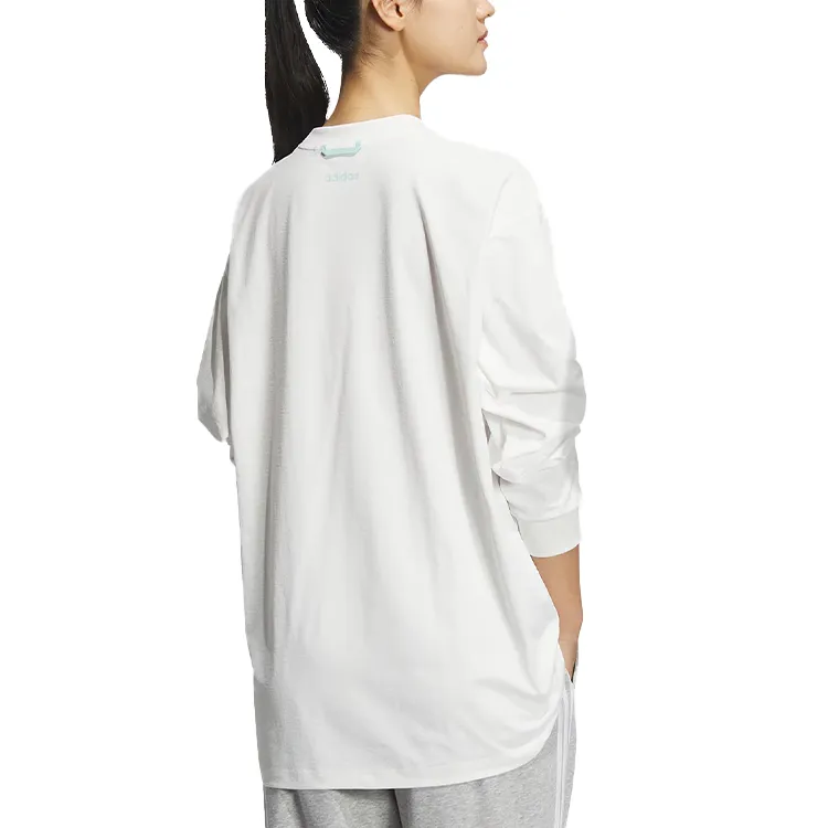 Adidas AEROREADY T Shirt Unisex Jade White-2