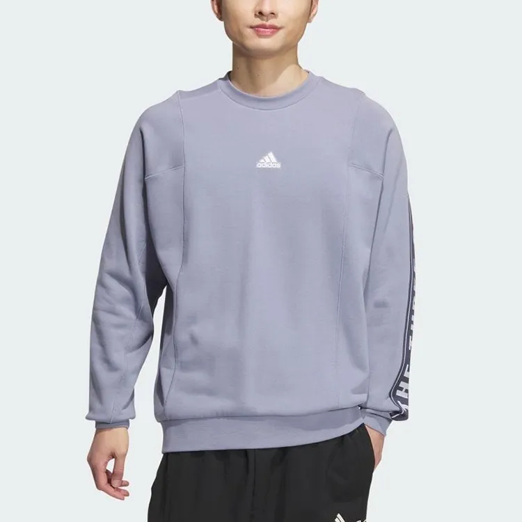 Adidas Sportswear FW24 Sweatshirt Unisex Silver Violet-1