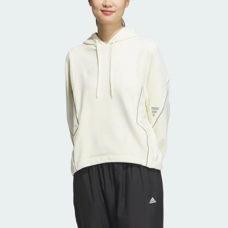 Adidas FW24 Sweatshirt Women's Ivory White-1