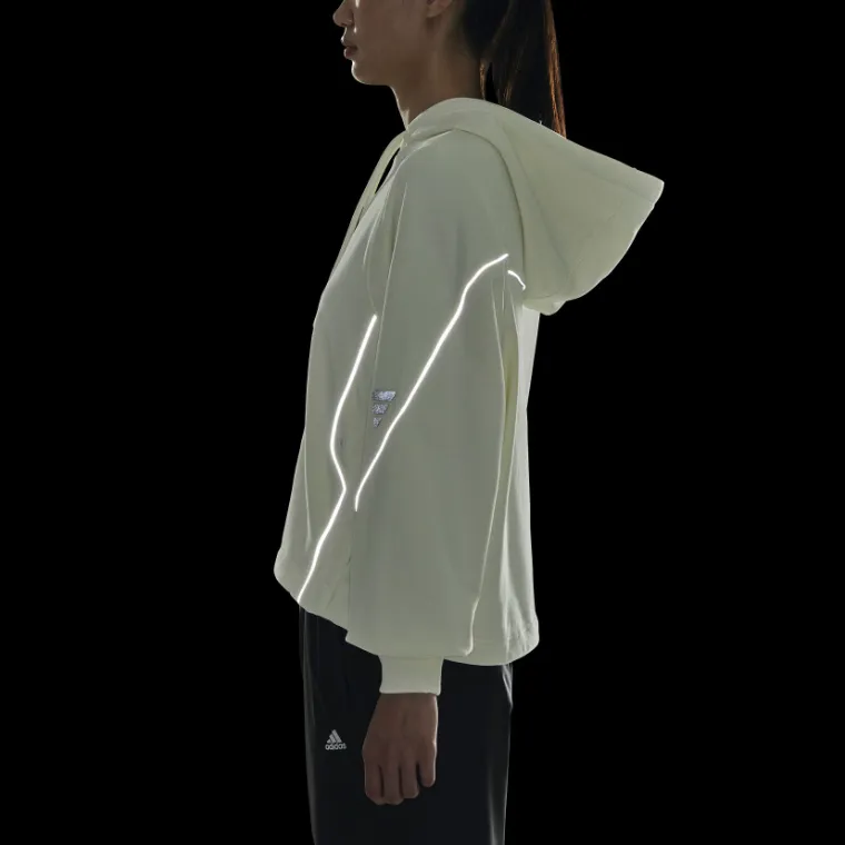 Adidas FW24 Sweatshirt Women's Ivory White-6