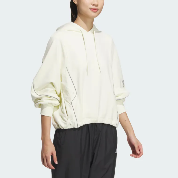 Adidas FW24 Sweatshirt Women's Ivory White-5