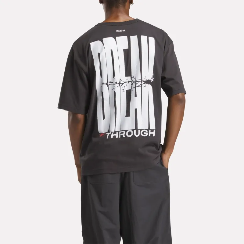 Reebok x Obey FW24 T-Shirt Unisex Black-3