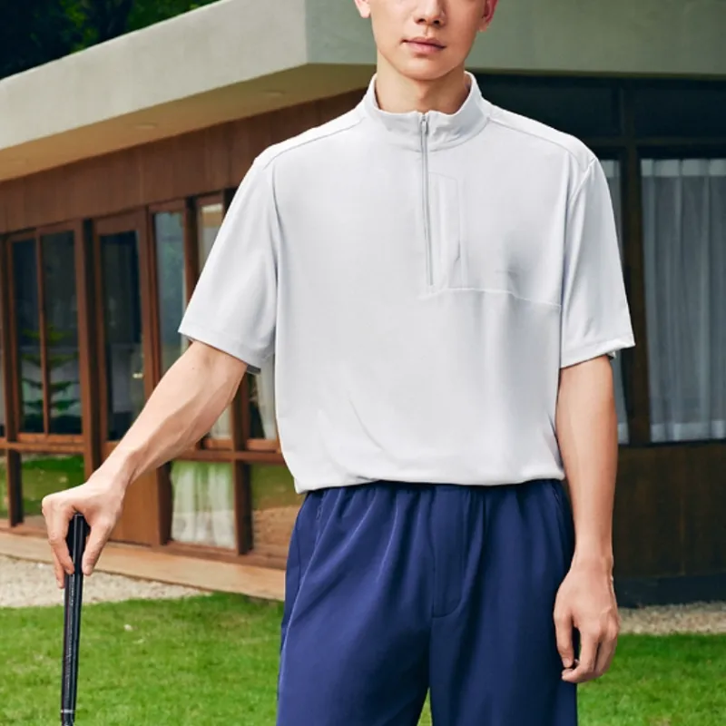 Skechers Polo Shirt Men's Bright White-1