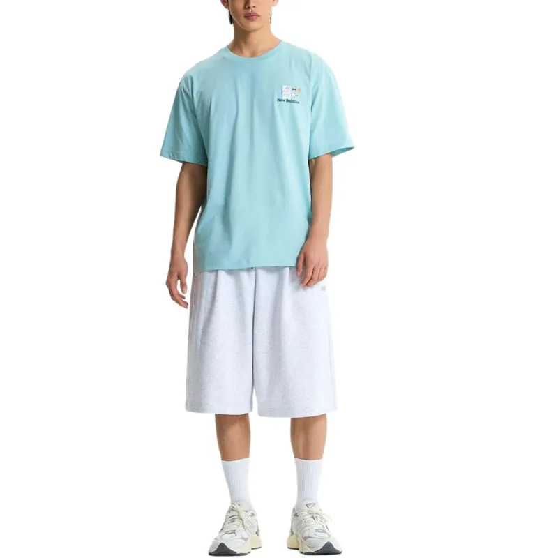 New Balance UNI NB BOY T Shirt Men's 84 Mint-2