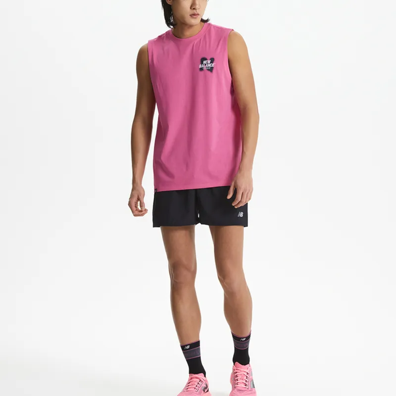 New Balance Tank Top Unisex 25 Pink-2