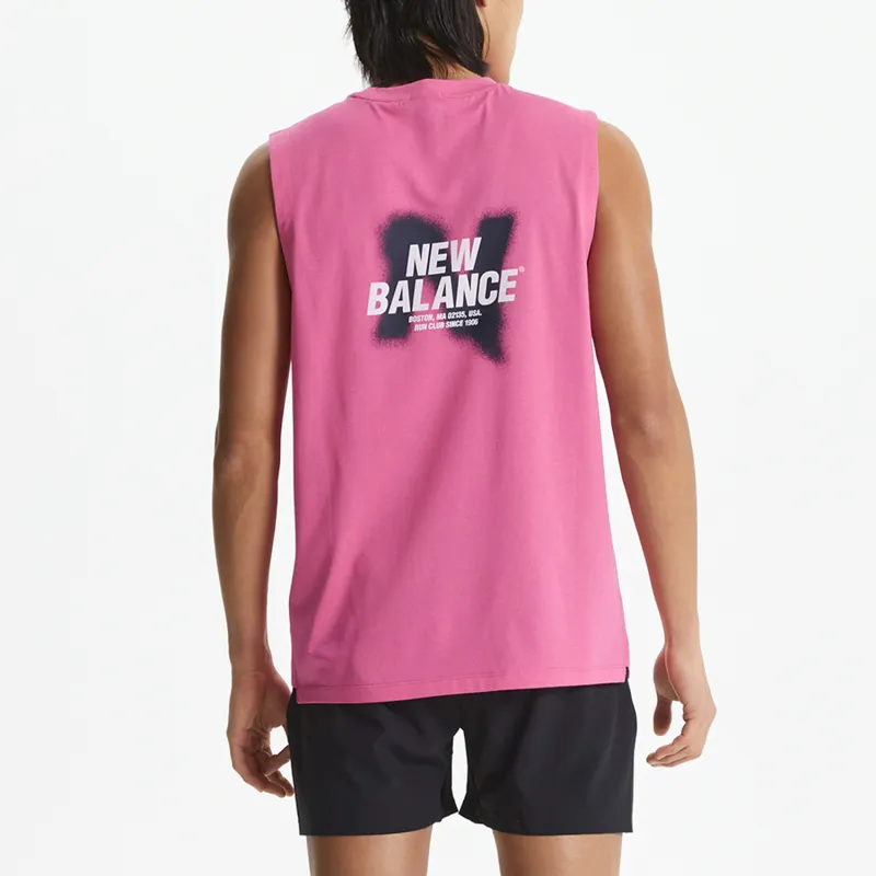 New Balance Tank Top Unisex 25 Pink-5