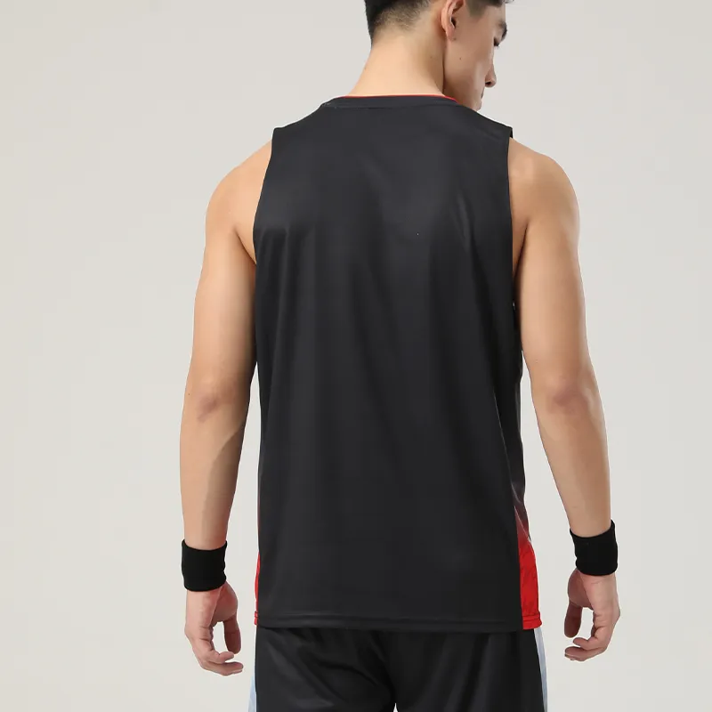 Under Armour Basketball Jersey Men's Black Red-3