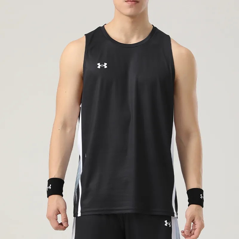 Under Armour Basketball Jersey Men's Black-2