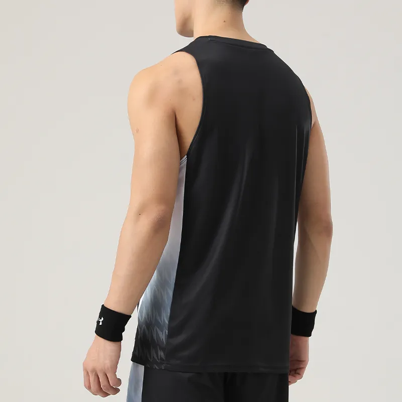 Under Armour Basketball Jersey Men's Black-4