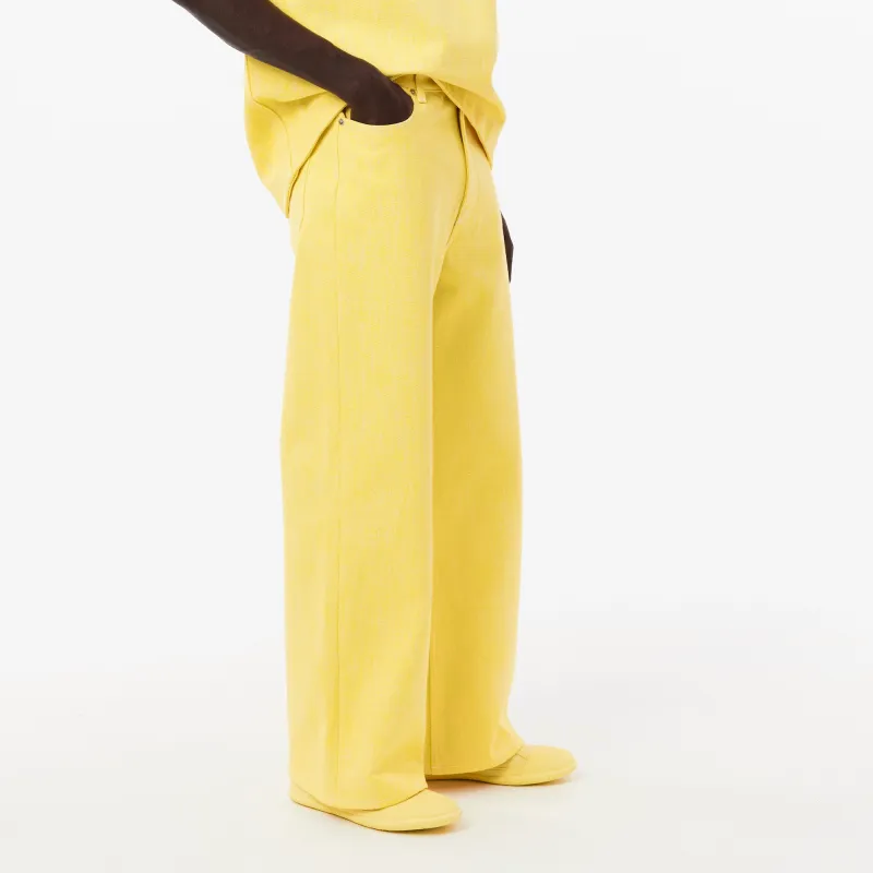 LACOSTE Jeans Men's Yellow/White-4
