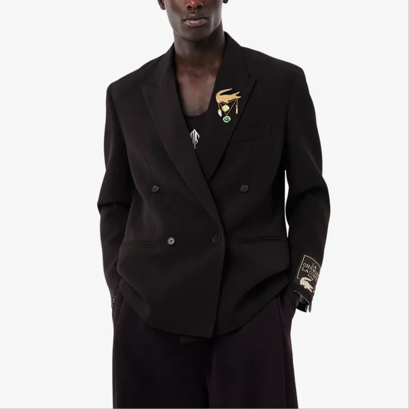 LACOSTE Double breasted Blazer-3