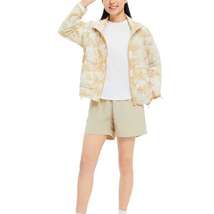 Columbia Transit Jacket Women's Yellow White-3