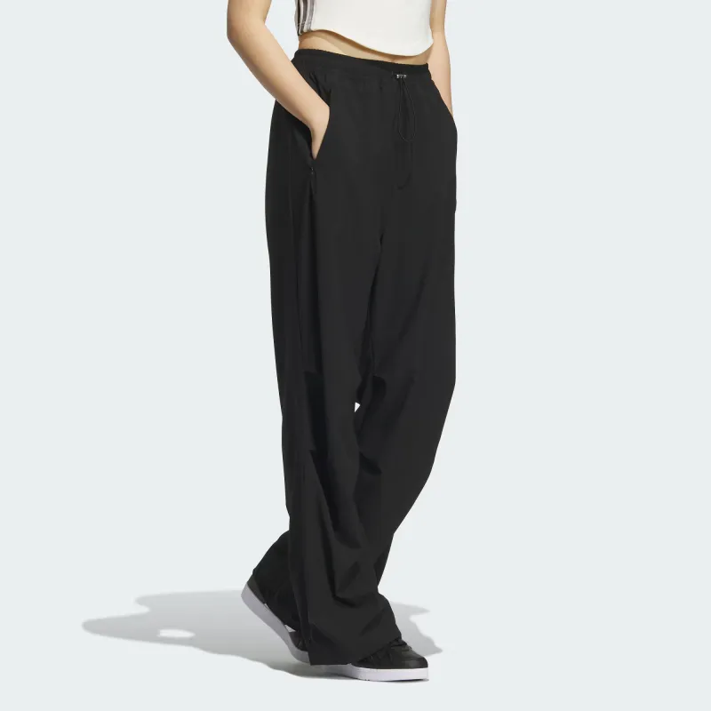Adidas Climacool PARACHUTE TRACKSUIT BOTTOMS Casual Pants Women's Black-3