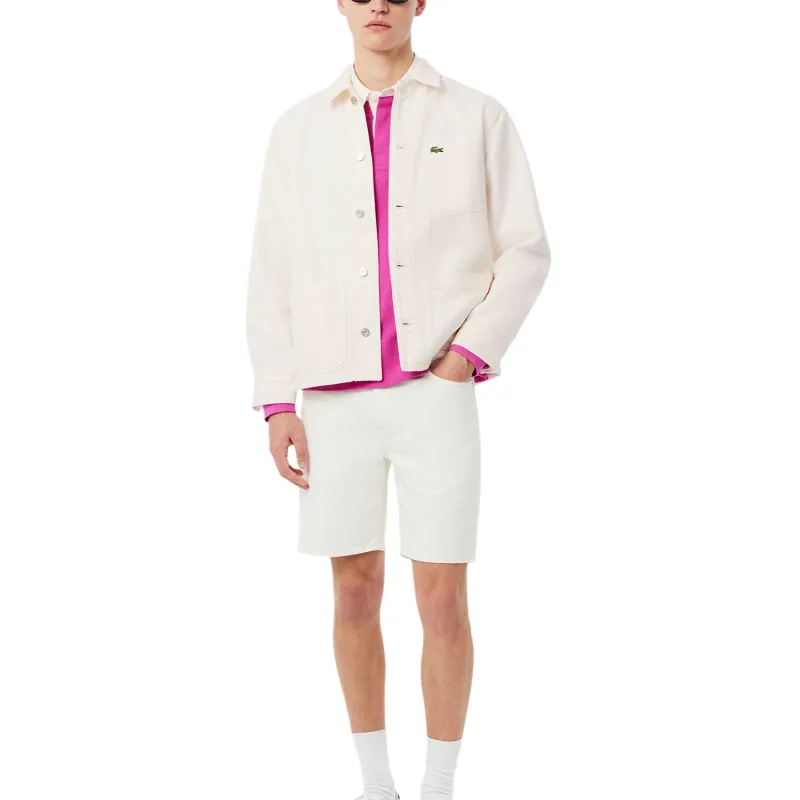 LACOSTE Denim Shirt Jacket-1