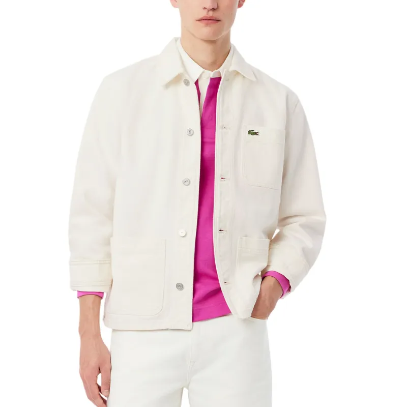 LACOSTE Denim Shirt Jacket-2