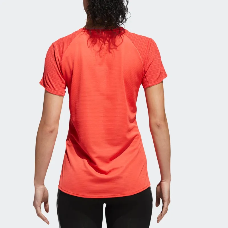 Adidas T Shirt Women's Natural Coral Pink-4