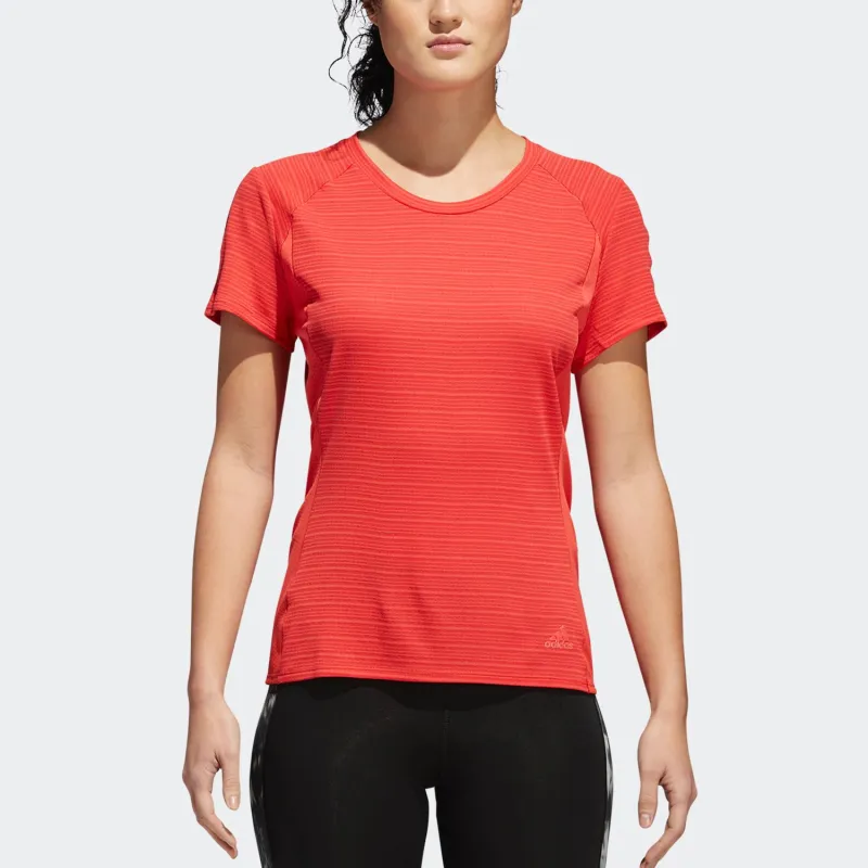 Adidas T Shirt Women's Natural Coral Pink-3
