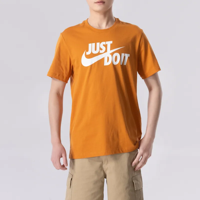Nike Sports Life Collection T Shirt Men's Orange-1