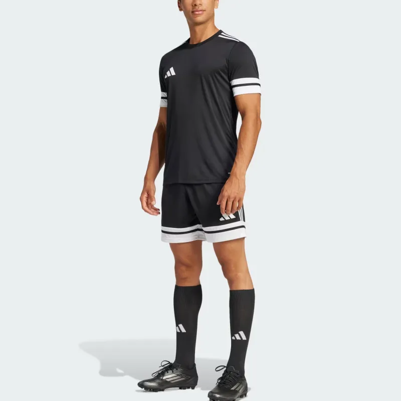 Adidas Squadra 25 Soccer Jersey Men's Black/White-5