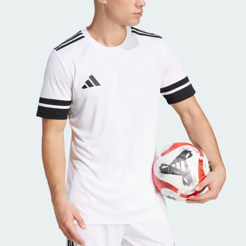 Adidas Squadra 25 Soccer Jersey Men's White/Black-4