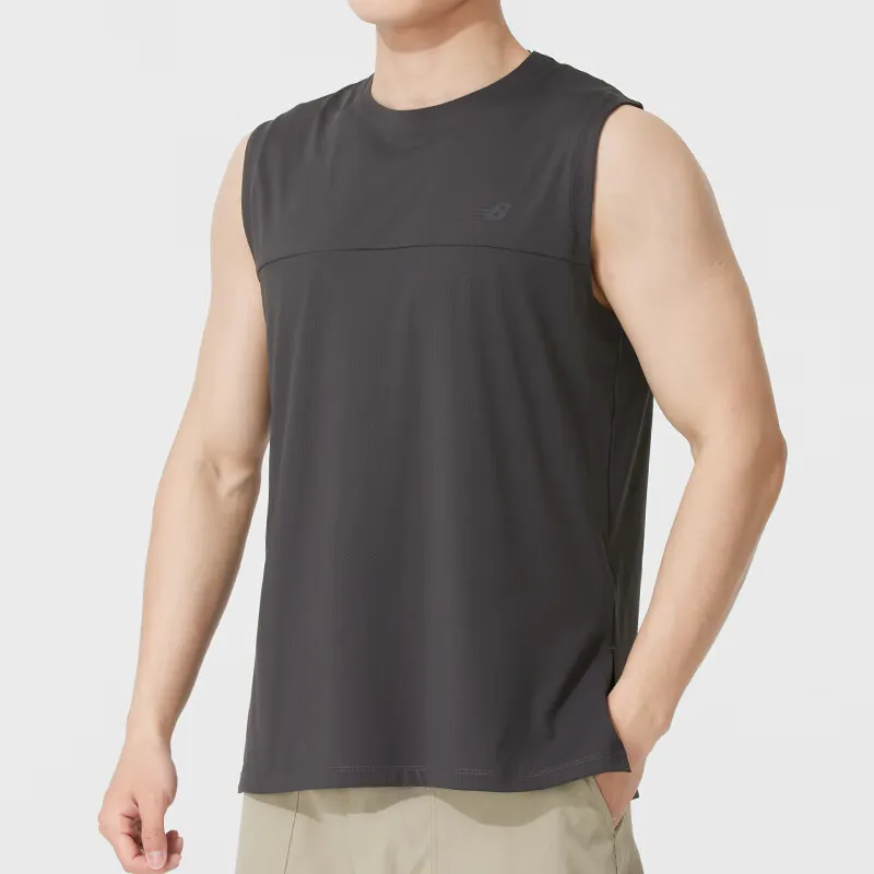New Balance Tank Top Men's Gray-2
