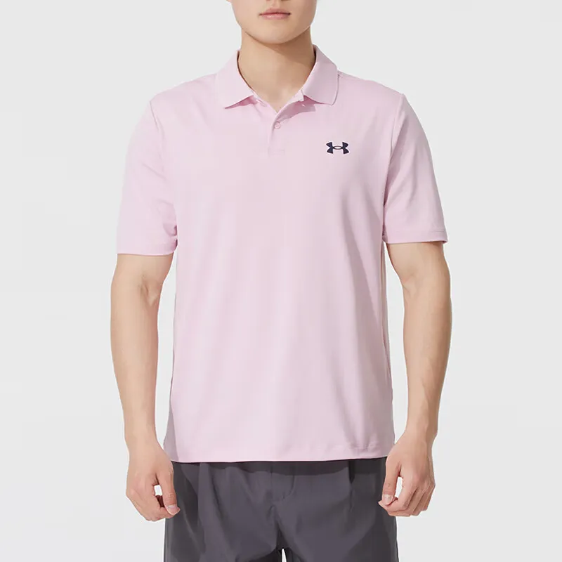 Under Armour Polo Shirt Men's Pink-2