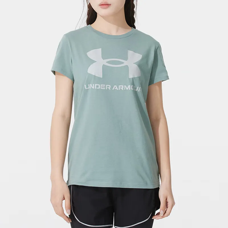 Under Armour T Shirt Women's Green-1