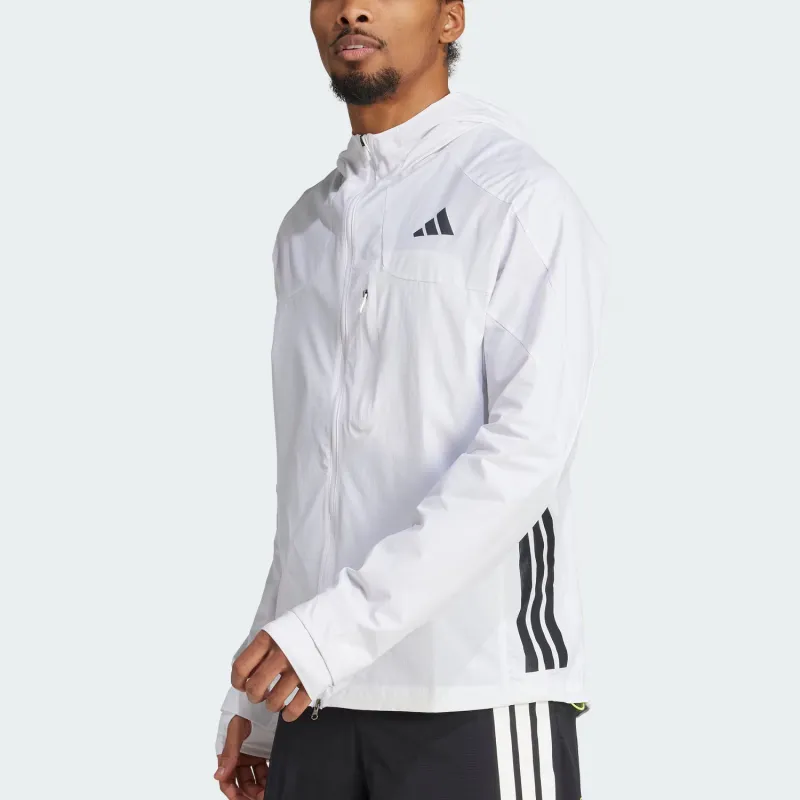 Adidas Adizero RUNNING Jacket Men's White-2