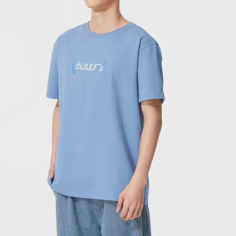 New Balance T Shirts Men Blue-4