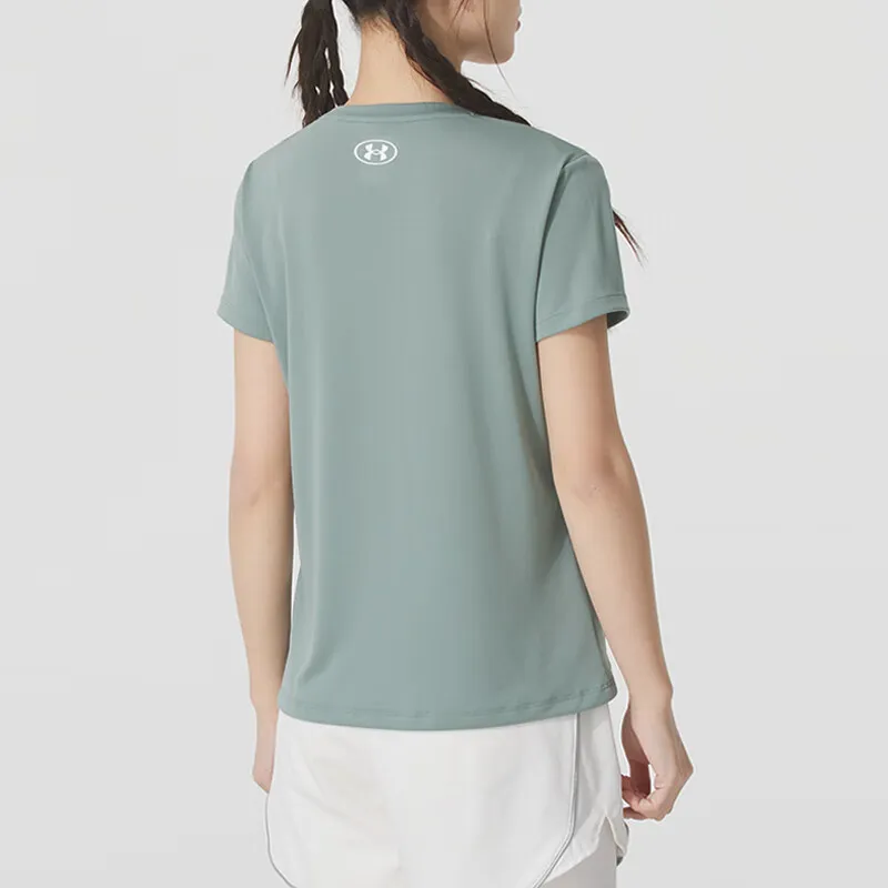 Under Armour T Shirt Women's Green-3