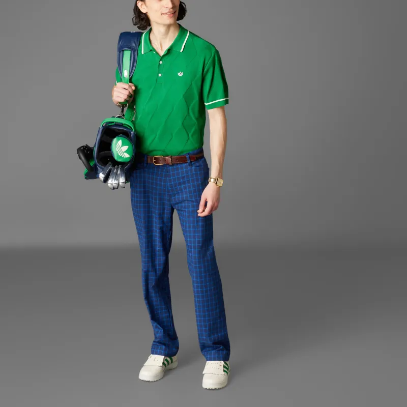 Adidas Originals Golf Polo Shirt Men's Green-2
